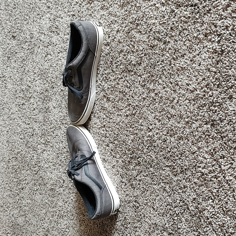 Men's Grey Vans trainers size 11